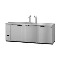 product of Hoshizaki DD95-S Stainless Steel Double Tap Kegerator Beer Dispenser, 5x1/2 Keg Capacity