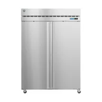 product of Hoshizaki R2A-FS 55" 2-Section Reach-In Refrigerator w/ 2 Solid Full Doors, Top Mounted, Stainless Steel, 50 cu. ft.