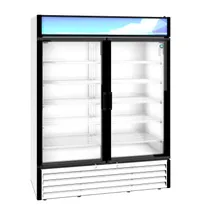 product of Hoshizaki RM-49-HC-WHT 60" 2-Section White Merchandiser Refrigerator, 42.6 cu ft, LED, R290