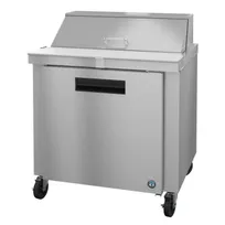 product of Hoshizaki SR36B-10 36" One Section Sandwich / Salad Prep Table w/ 1 Door, 10 Pans