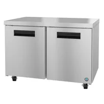 product of Hoshizaki UF48B 48" 2-Section Steelheart Series Undercounter Freezer w/ 2 Doors, 13.66 cu. ft.