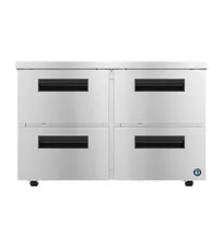 product of Hoshizaki UF48B-LPD4 48" 4-Drawer Undercounter Freezer Stainless Steel 12 cu. ft.