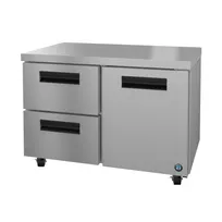 product of Hoshizaki UR48B-D2 48" 2-Section Undercounter Refrigerator w/ 1 Door & 2 Drawers, 13.6 cu. ft.