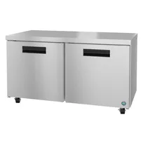product of Hoshizaki UR60B 60" Two Section Undercounter Refrigerator w/ 2 Doors, 15 cu. ft.