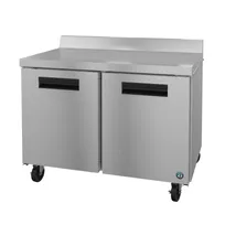 product of Hoshizaki WF48B 48" 2-Solid Door Worktop Freezer, Stainless Steel, 13.66 cu. ft.