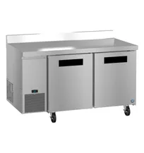 product of Hoshizaki WLF60B 60" 2-Solid Door Worktop Freezer, Stainless Steel, 17.22 cu. ft.