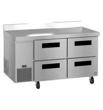 product of Hoshizaki WLR60B-D4 60" 2-Section Worktop Refrigerator w/ 4 Drawers, 17.22 cu. ft.