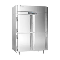 product of Victory HRS-2D-S1-EW-PT-HD-HC – 2‑Section Temp, 52 cf, 8‑Door Half‑Ht, Pass‑Thru, SS 38" 1/3HP R‑290