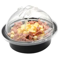 product of Hubert 83277 Sampling Kit, 10" Dia. X 9"H, Round, Self-Closing Door, w/ Drain Plug, Acrylic