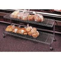 product of Hubert 96794 Deli Bunk, 2-Tier, 48" X 15" X 18"H, Rectangular