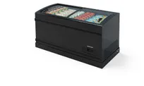 product of Hussmann BNKR2200A Evolve Arch Series Bunker Chest Freezer, (2) Sliding Glass Lids, R290 Refrigerant, 115V/60/1-PH