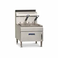 product of Imperial IFST-25 Full Pot Countertop Gas Fryer w/ 25 lbs Capacity, 2 Baskets, Millivolt Controls