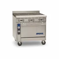 product of Imperial IHR-6 36" Gas Heavy Duty Range w/ (6) Open Burners, (1) Standard Oven, 280.000 BTU