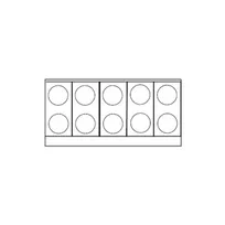 product of Imperial IR-10-E-C Pro Series Restaurant Range, Electric, 60"