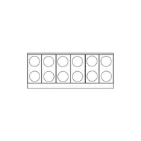 product of Imperial IR-12-E Pro Series Restaurant Range, Electric, 72", (12) Round Elements