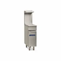product of Imperial IR-12-SPR Range Match Spreader Cabinet / Open Cabinet Base,Bottom Shelf-Stainless Steel
