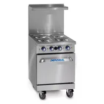 product of Imperial IR-4-E 24" Space Saver Electric Range with 4 Round Plates and 20" Oven