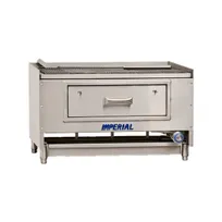 product of Imperial MSQ-60 60" Countertop Mesquite Wood Burning Charbroiler, 40.000 BTU