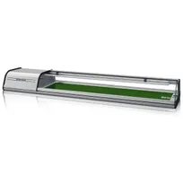 product of Infrico USA ICT-VSU77L 77" Countertop Refrigerated Sushi Display Case, Left Compressor