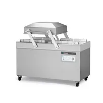 product of Henkelman POLAR 2-50 COMBIVAC - Double Chamber Vacuum Sealer, 24″ Seal Bars, 4.6 HP, 4237 cf/h, Floor Model