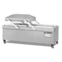 product of Henkelman POLAR 2-95 COMBIVAC Double Chamber Vacuum Packaging Machine, 43" Seal Bars, Stainless Steel, Floor Model