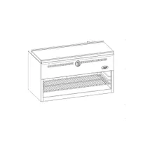 product of Jade JBR-CM36-RM 36" Gas Cheesemelter with Manual Controls