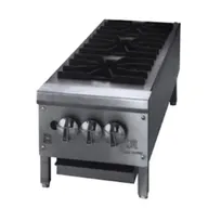 product of Jade JHP-312-F 12" Floor Gas Hotplate with (3) Burners, Manual Controls, 45.000 BTU