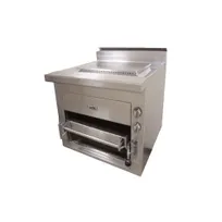 product of Jade JSHBR-36P Titan™ Heavy Duty Upright Radiant Plancha Broiler, Gas, 36"