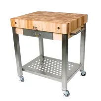 product of John Boos CUCT24-D Cucina Technica Cart, 30"W X 24"D X 35"H Overall Size