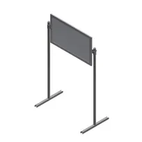 product of John Boos DM-60-S30 Demo Mirror, Table Mounted, 49-1/4"W X 22-1/2"H