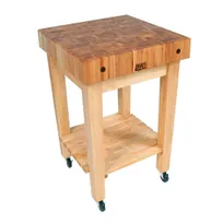 product of John Boos GB-C Gourmet Butcher Block, 24"W X 24"D X 38-1/2"H Overall Size