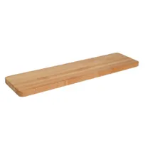 product of John Boos LBS120 Locker Bench Seat, 120"W x 9-1/4"D x 1-1/4" thick, Northern Hard Rock Maple, Tuff-Var Finish