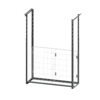 product of John Boos MBR16A Stainless Steel Ceiling Mounted Meat Boat Rack - 12" x 60" x 25"