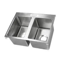 product of John Boos PB-DISINK141610-2-X Pro-Bowl Drop-In Sink, 2-Compartment