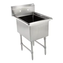product of John Boos PBMS-C-2016 25" Standing Mop Sink, 20"W x 16"L x 12"D Bowl with Stainless Steel Legs