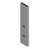 product of John Boos X-0002CC Wire Chase, Run From Table Top To Ceiling, 18"W X 4"D