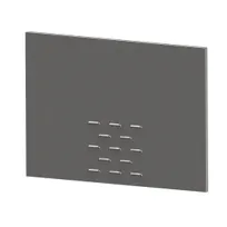 product of John Boos X-0208G Louvered Panel, Up To 12 Louvers