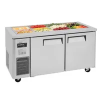 product of Turbo Air JBT-60-N 59" J Series Refrigerated Buffet Table, (2) Section, (12) Pan, 15.0 cu. ft.