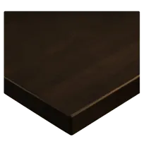 product of JMC Furniture SOLID WOOD 30X42 DARK WALNUT - Rectangular Plank Style Table Top, 30" x 42", 1-1/4" Thick Edge, Solid Beechwood
