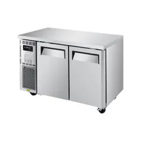 product of Turbo Air JUF-48S-N 47" 2-Door Undercounter Freezer, Stainless Steel Exterior, Front Breathing, 8.9 cu. ft.