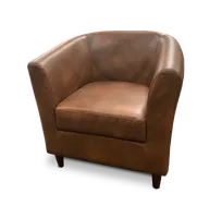 product of JustChair U58718-GR2 Lounge Arm Chair, Upholstered Rounded Back, High Arms, German Beech Wood Frame