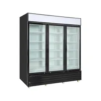 product of Kool-It KGM-75 78" 3-Section Merchandiser Refrigerator with Swing Glass Door, 73 cu. ft.