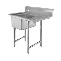 product of Klinger's Trading ECS1DR 36" One Compartment Sink, 16"W x 20"L Bowl With Right-Hand Drainboards