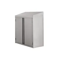 product of Klinger's Trading WC1560-HINGED 60" Stainless Steel Wall Mount Cabinet w/ Hinged Doors