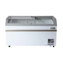 product of Koolmore KM-ISCF-58MD 58" Defrost Island Glass Chest Freezer, 14 cu. ft.