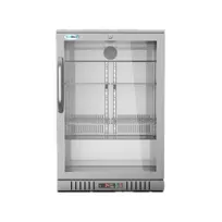 product of Koolmore BC-1DSW-SS Back Bar Cooler 23"×20½"×35⅖" 4.1 cu ft SS Glass Door‑Lock LED Temp R‑600a 115V