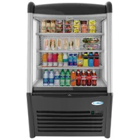 product of Koolmore CDAU-13C 36" Grab & Go Open Air Merchandiser, Stainless Steel, 11.3 cu. ft.