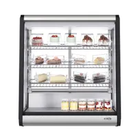 product of Koolmore CDC-69-SS 31" Countertop Refrigerated Display Case, Stainless Temp, LED, Auto Defrost, R290