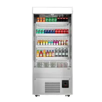 product of Koolmore KM-CDA-18C-SS 60" Grab & Go Vertical Open Air Merchandiser, Stainless Steel, 18 cu. ft.