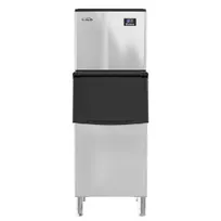 product of Koolmore KM-CIM-400 Full Cube Ice Maker, 25" Wide, 420 lb/24 hr, 200 lb Bin, R290, Steel Interior